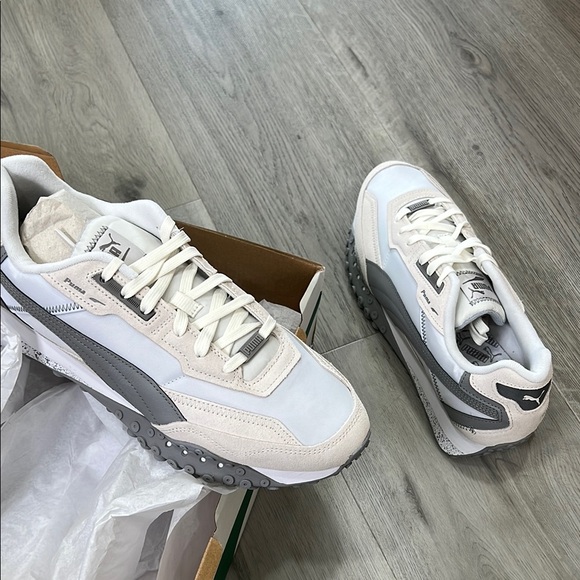 Puma Blktop Rider Sneakers grey white new - Picture 2 of 5